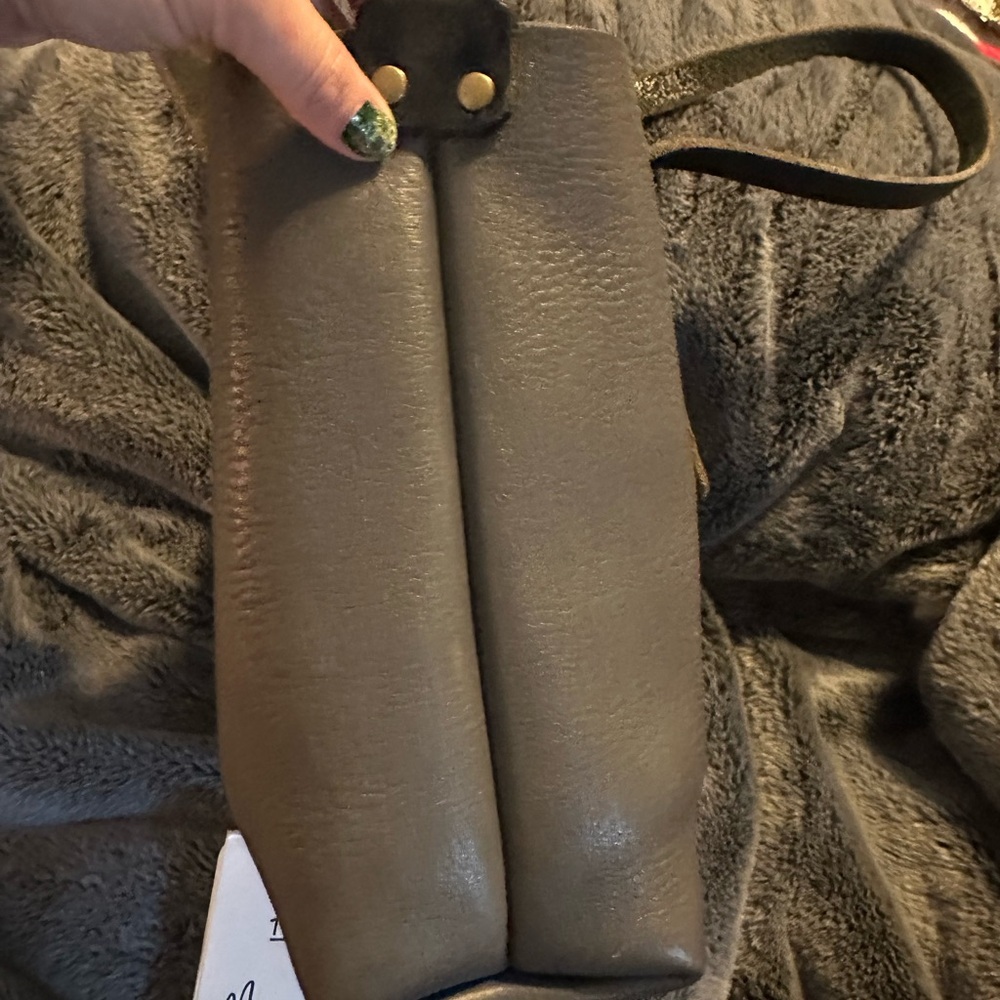 Go Forth Goods Small Avery Tote Lead Gray - Picture 3 of 12